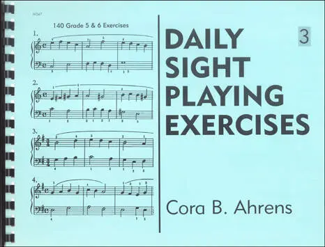 Waterloo Music - Daily Sight Playing Exercises Book 3 - Ahrens - Piano - Book