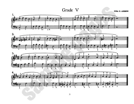 Daily Sight Playing Exercises Book 3 - Ahrens - Piano - Book