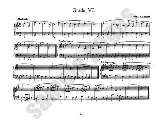 Daily Sight Playing Exercises Book 3 - Ahrens - Piano - Book