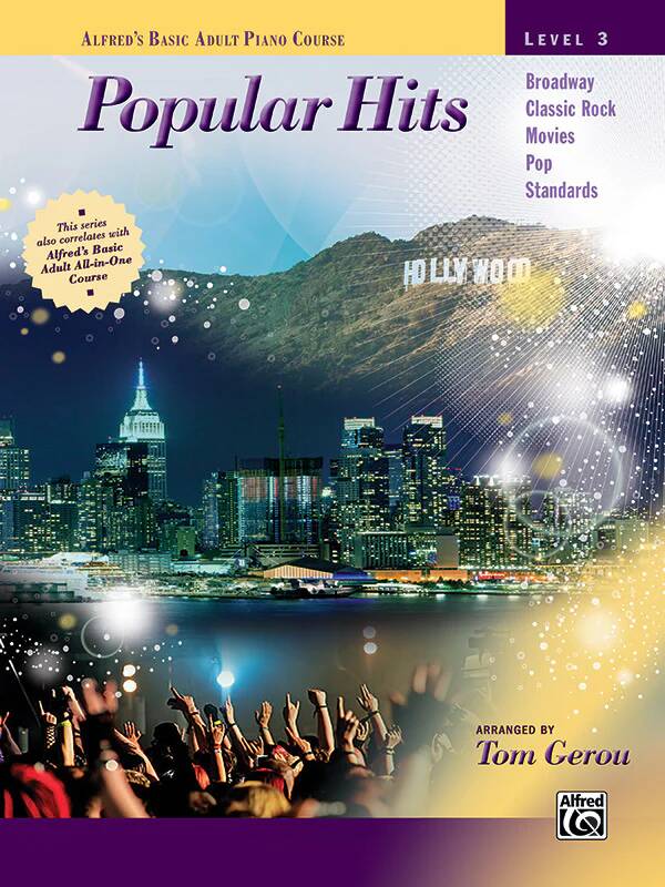 Alfred\'s Basic Adult Course: Popular Hits, Level 3 - Gerou - Piano - Book