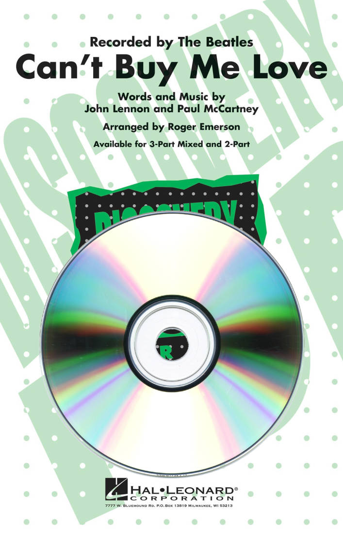 Can\'t Buy Me Love - Lennon /McCartney /Emerson - VoiceTrax CD