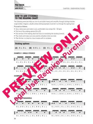 Pad Book: Fundamental Workouts - Nilles - Book