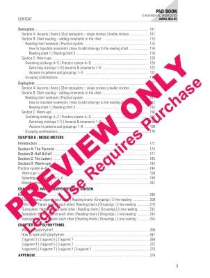 Pad Book: Fundamental Workouts - Nilles - Book