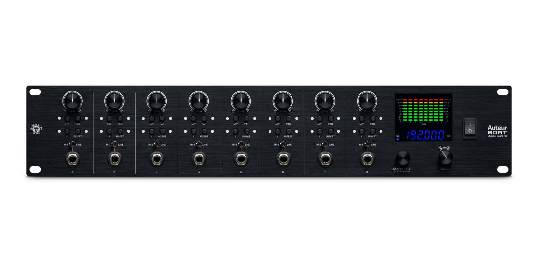 Auteur 8DAT 8-Channel Auteur Preamp