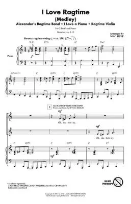 I Love Ragtime (Medley) - Berlin/Huff - 2pt