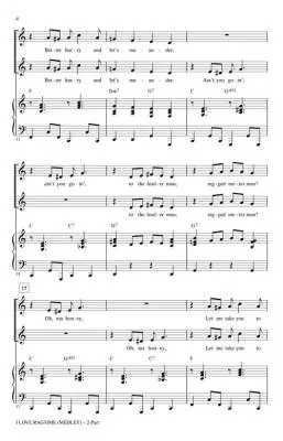 I Love Ragtime (Medley) - Berlin/Huff - 2pt