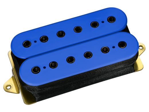 DiMarzio - Super Distortion F-Spaced Humbucker Pickup - Blue with Black Poles