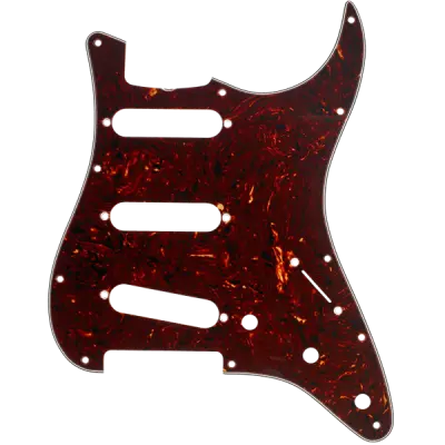 Fender - 11-Hole 60s Vintage-Style Stratocaster S/S/S Pickguard, 4 Ply - Tortoise Shell