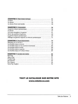 Blues Guitar Intermediaire - Smith - Guitar - Book/CD - French