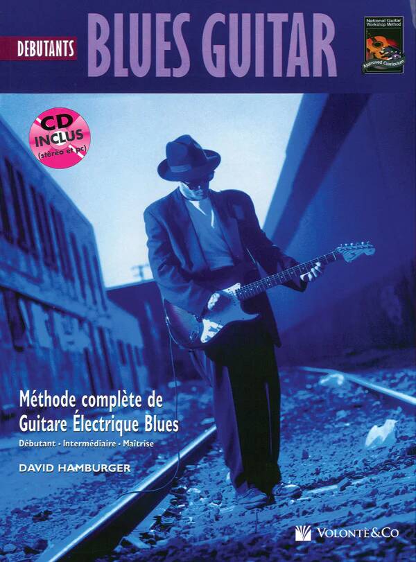 Blues Guitar Debutante - Hamburger - Guitar - Book/CD - French