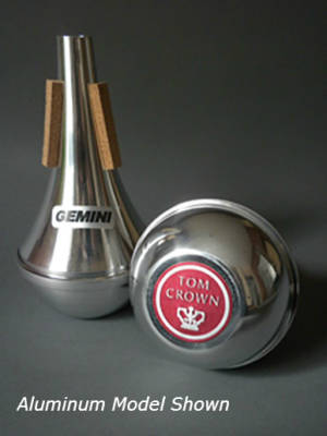 Tom Crown - Gemini Trumpet Straight Mute - Aluminum w/Brass End