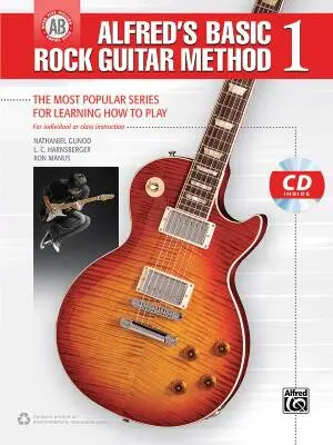Alfred Publishing - Alfreds Basic Rock Guitar Method 1 - Guitar - Book/CD