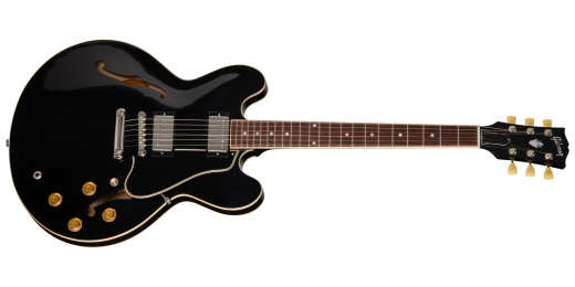ES-335 50s Electric Guitar with Hardshell Case - Ebony