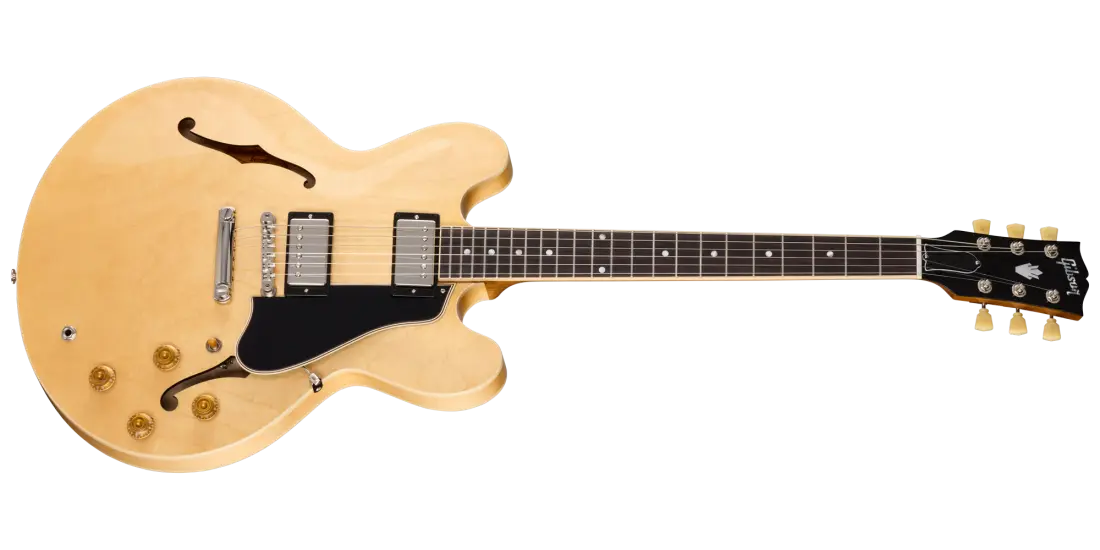 ES-335 50s Electric Guitar with Hardshell Case - Vintage Natural
