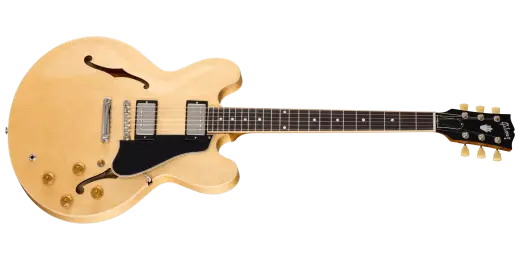 Gibson - ES-335 50s Electric Guitar with Hardshell Case - Vintage Natural