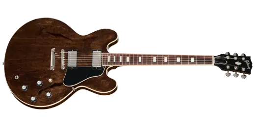 Gibson - ES-335 60s Electric Guitar with Hardshell Case - Dark Walnut