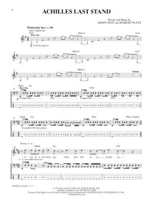 Presence (Platinum Album) - Led Zeppelin - Bass Guitar - Book