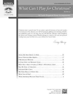 What Can I Play for Christmas? Book 2 - Berry - Piano - Book