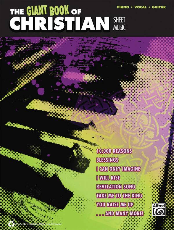 The Giant Book of Christian Sheet Music - Piano/Vocal/Guitar - Book