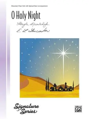 Alfred Publishing - O Holy Night - Kowalchyk/Lancaster - Piano - Sheet