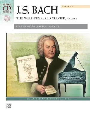 Alfred Publishing - The Well-Tempered Clavier, Volume 1 - Bach/Palmer - Piano - Book/CD