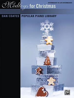 Alfred Publishing - Medleys for Christmas - Coates - Piano - Book