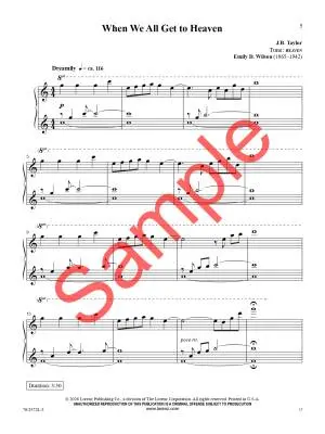 Heaven - Taylor - Piano - Book