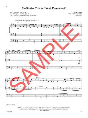 Brightest and Best - Lasky - 3-Staff Organ - Book