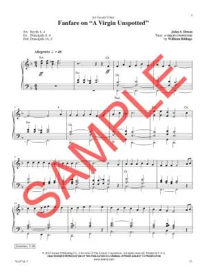 A World of Carols - Dixon - 2-Staff Organ - Book