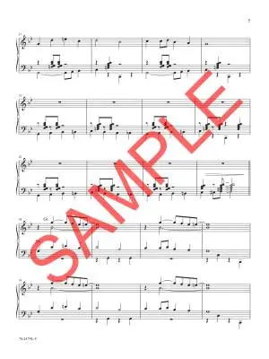 On Christmas Night - Stanley - 2-Staff Organ - Book