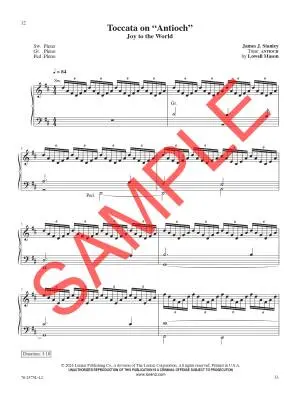 On Christmas Night - Stanley - 2-Staff Organ - Book