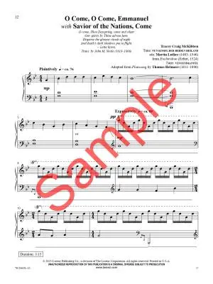 The Lights of Christmas - McKibben - Piano - Book