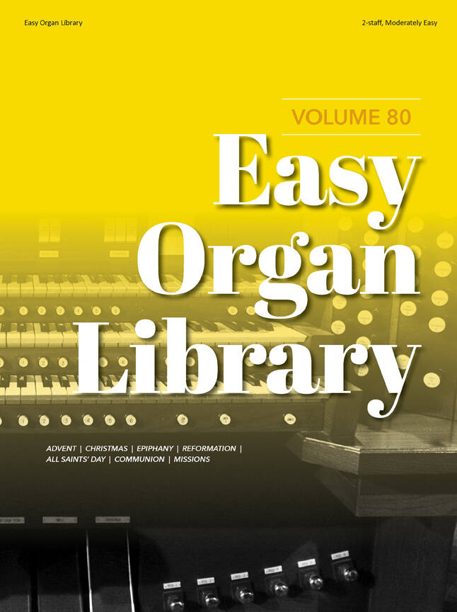 Easy Organ Library, Vol. 80 - Various - 2-Staff Organ - Book