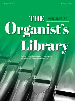 Lorenz Publishing Co. - The Organists Library, Vol. 80 - Various - 3-Staff Organ - Book