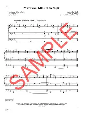 The Organist\'s Library, Vol. 80 - Various - 3-Staff Organ - Book