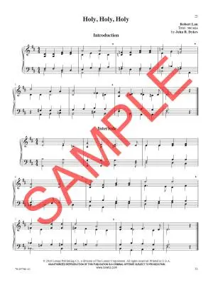 Hymn Introductions and Interludes - Lau - 2-Staff Organ - Book