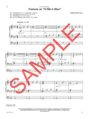 Chant Inventions - Cross - 3-Staff Organ - Book