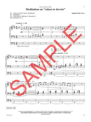 Chant Inventions - Cross - 3-Staff Organ - Book