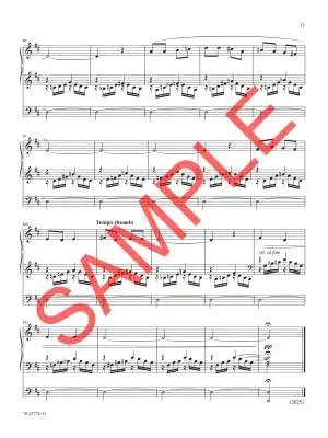 Chant Inventions - Cross - 3-Staff Organ - Book