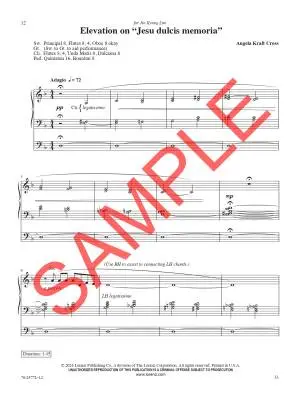 Chant Inventions - Cross - 3-Staff Organ - Book