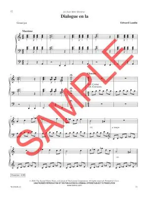 Journeys - Landin - 3-Staff Organ - Book