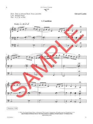 Journeys - Landin - 3-Staff Organ - Book