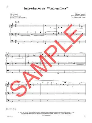 Journeys - Landin - 3-Staff Organ - Book