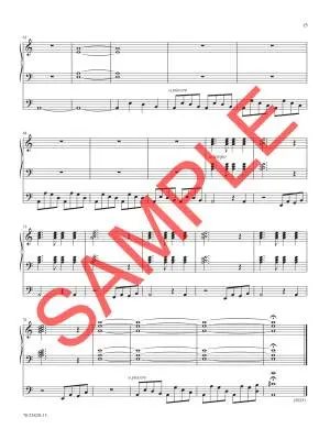 Journeys - Landin - 3-Staff Organ - Book