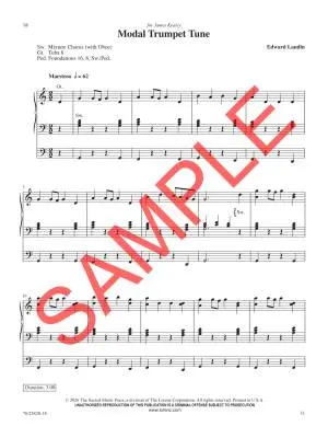 Journeys - Landin - 3-Staff Organ - Book
