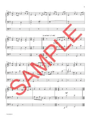 Mansions in the Skies - Hoh - 3-Staff Organ - Book