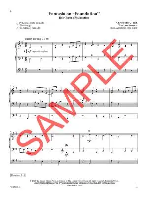Mansions in the Skies - Hoh - 3-Staff Organ - Book