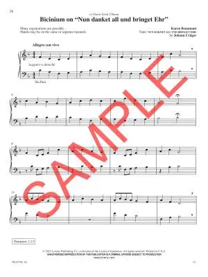 With Gladness Sing - Beaumont - Organ - Book