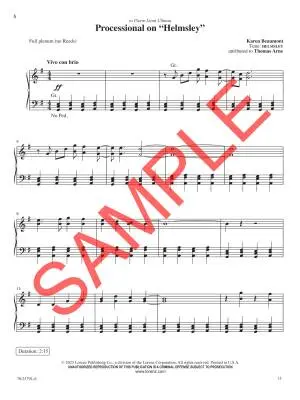 With Gladness Sing - Beaumont - Organ - Book
