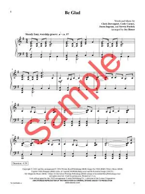 Joy and Gratitude - Rouse - Piano - Book